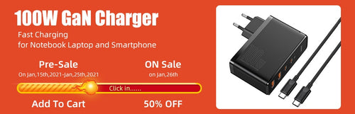 Baseus GaN Charger 100W