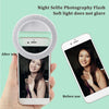 Universal Selfie LED Ring Flash Light Portable Mobile Phone