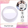 Universal Selfie LED Ring Flash Light Portable Mobile Phone