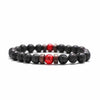 Volcanic Stone Tibetan Buddha Wrist Chain Women Men's Jewelry Gift Bracelets