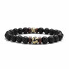 Volcanic Stone Tibetan Buddha Wrist Chain Women Men's Jewelry Gift Bracelets
