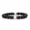 Volcanic Stone Tibetan Buddha Wrist Chain Women Men's Jewelry Gift Bracelets