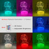 Anime My Hero Academia Shoto Todoroki Face Design Led Night Light Lamp