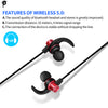 PunnkFunnk Bluetooth 5.0 Earphones Wireless Neckband