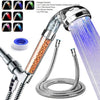 Color Changing LED Anion Spa Shower Head