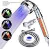 Color Changing LED Anion Spa Shower Head