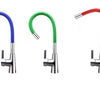 XOXO 360 New Arrival 7-color Silica Gel Nose Kitchen Faucet