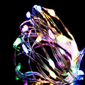 LED Garland Holiday Wine Bottle Fairy Lights with Cork Copper Wire String Lights