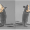 Nordic Resin Animal Rat Mouse Table Lamp Small Mini Mouse Cute LED Night