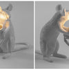 Nordic Resin Animal Rat Mouse Table Lamp Small Mini Mouse Cute LED Night
