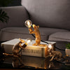 Nordic Resin Animal Rat Mouse Table Lamp Small Mini Mouse Cute LED Night