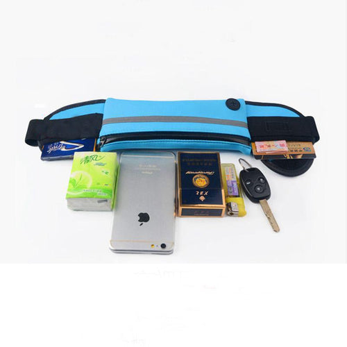 Outdoor Running Waist Bag Waterproof Mobile Phone Holder