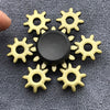 Bronze Poker Finger Spinner Thor Hammer Alloy Metal Hand Tri Spinner