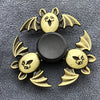 Bronze Poker Finger Spinner Thor Hammer Alloy Metal Hand Tri Spinner