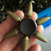 Bronze Poker Finger Spinner Thor Hammer Alloy Metal Hand Tri Spinner