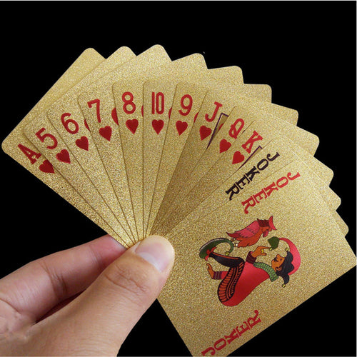 Waterproof 24K Gold Playing Cards