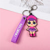 LOL Surprise Dolls Cartoon PVC Soft Keychain
