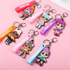 LOL Surprise Dolls Cartoon PVC Soft Keychain