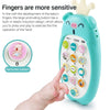 Infant Intelligent Early Education Children Cartoon Puzzle Can Bite Radish Mobile Phone Story Music Learning Phone Education Toy