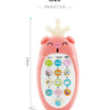 Infant Intelligent Early Education Children Cartoon Puzzle Can Bite Radish Mobile Phone Story Music Learning Phone Education Toy