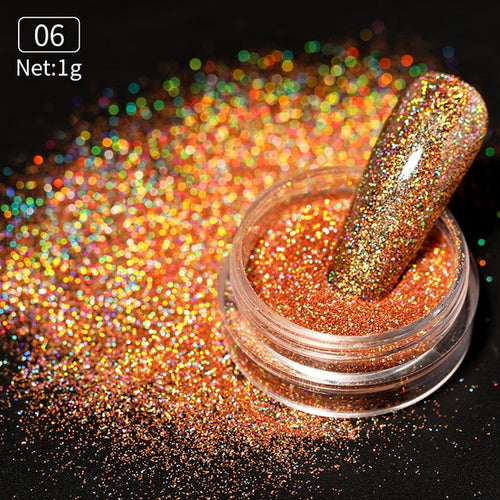 Holographics Nail Powder Glitter