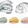 CHYI Cute Cartoon Wireless Mouse Usb Optical Computer Mouse