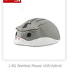 CHYI Cute Cartoon Wireless Mouse Usb Optical Computer Mouse