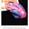 CHYI Cute Cartoon Wireless Mouse Usb Optical Computer Mouse