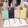 Wallet Phone Bag Case with Wrist Chain