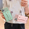 Wallet Phone Bag Case with Wrist Chain