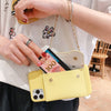 Wallet Phone Bag Case with Wrist Chain