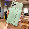 Wallet Phone Bag Case with Wrist Chain