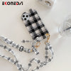 EKONEDA Neck Shoulder Crossbody Strap Case