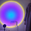 2021 USB Button Rainbow Sunset Projector Atmosphere Led Night Light
