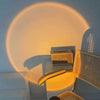 2021 USB Button Rainbow Sunset Projector Atmosphere Led Night Light