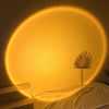 2021 USB Button Rainbow Sunset Projector Atmosphere Led Night Light