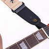 Guitar Neck Strap Guitar Strap Leather Head Belt Holder Button Safe Lock