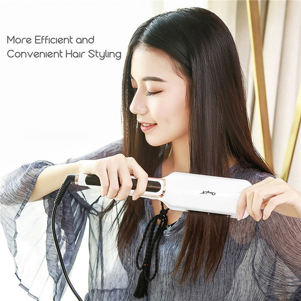 7CM Ultra-Wide Plate Hair Straightener & Curler