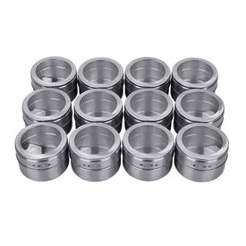 Stainless Steel Magnetic Spice Pot Jar