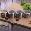 Stainless Steel Magnetic Spice Pot Jar