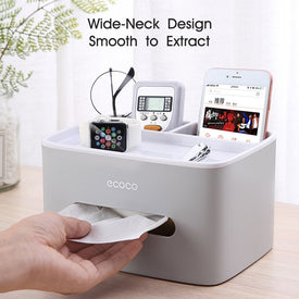 Tissue Box Portable Napkin Holder Dispenser