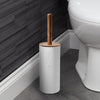 6Pcs Bamboo Bathrooms  Set Toilet Brush