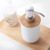 6Pcs Bamboo Bathrooms  Set Toilet Brush