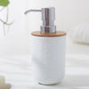 6Pcs Bamboo Bathrooms  Set Toilet Brush