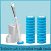 Bathroom Disposable Toilet Brush