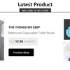 Bathroom Disposable Toilet Brush