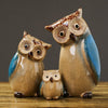 Creative Owl Ornaments A Family Of Three Children's Room