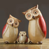 Creative Owl Ornaments A Family Of Three Children's Room